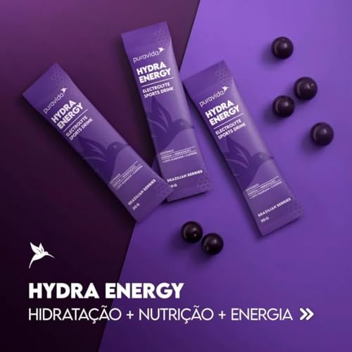 Hydra Energy - Electrolyte Sports Drink | 30g (Box com 10 Unidades)