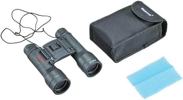 Tasco 16x32 Black Roof MC Binoculars with carrying case and cleaning cloth