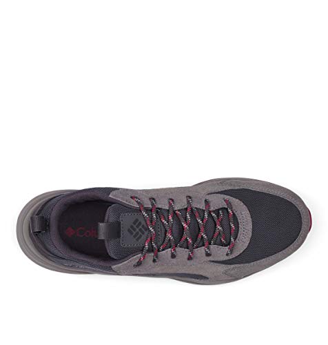 Columbia Men's Pivot WP, Shark/Red Element, 7.5