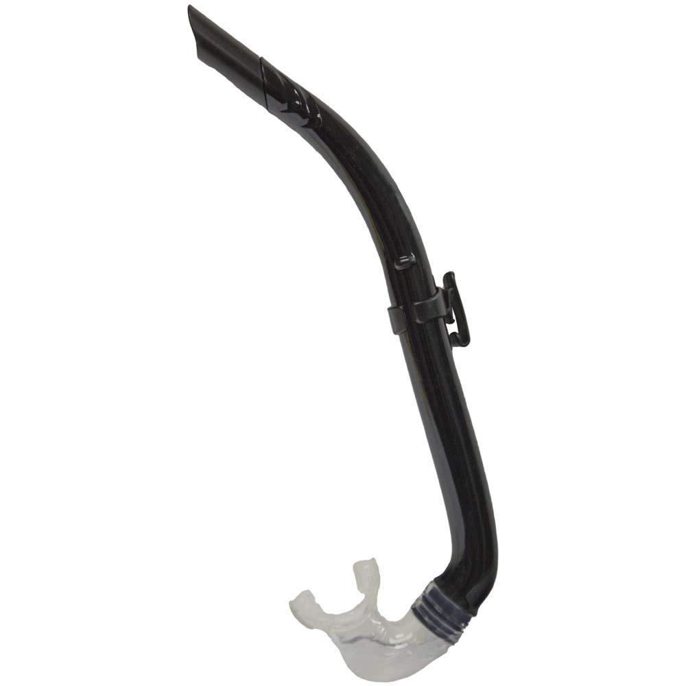 TECNOMAR Respirador Active Silicona Negra Set de Buceo, Unisex Adulto