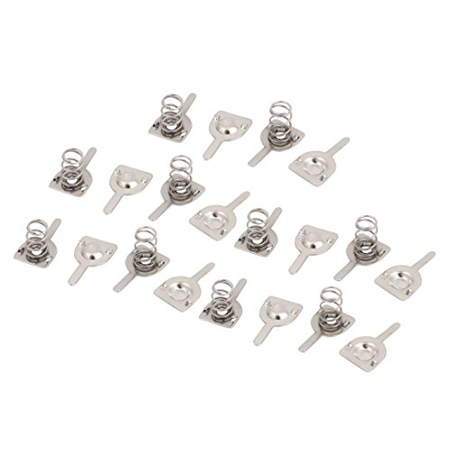 Placa para pila AAA alcalina tono plata 10 unidades miniatura 1