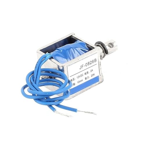 Électroaimant solénoïde push pull 12V 20N avec course de 10mm pour force de traction continue - 3