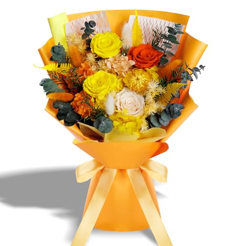 Fall Flowers Gifts for Mom, Flower for Delivery, Preserved Roses