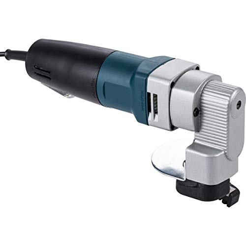 KATSU Elektrische Blechschere, 500W 220V Industriequalität Blech Kupfer Aluminium Edelstahl Cutter Metallschere Scherenschere Schneidet bis zu 2,5 mm Baustahlplatte 100322