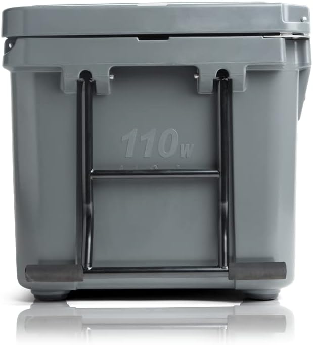 110 Quart Gray Wheeled Cooler + Soft Sided Cooler Tote