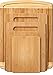 Bamboo Cutting Board Set - Wood Boards for Kitchen, Chopping With Juice Groove for Meat, Cheese and Vegetables - Large Butcher Block, Cheese & Charcuterie (Set Of 4)