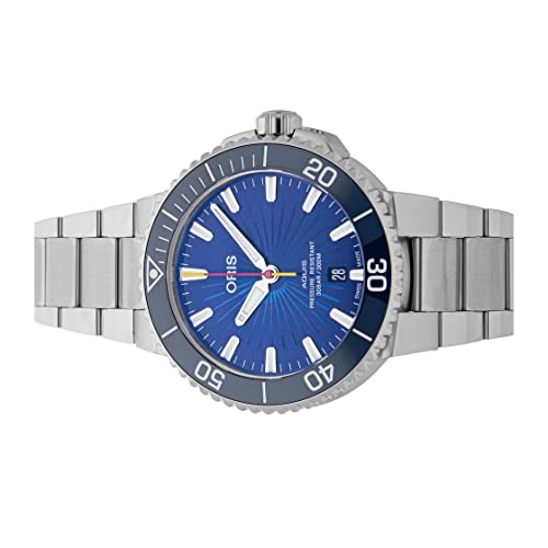 Oris Aquis Automatic Blue Dial Watch 01 733 7766 4185-SET (Pre-Owned)2