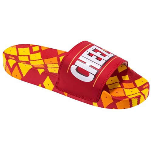 Odd Sox – Cheez-It Slide Slippers – Soft Slip-On Sandals-Unisex Comfort House Slipper, Casual Indoor/Outdoor Footwear 5