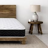 Starlight Beds Midnight Cooltouch Sprung Hybrid European Small Single Memory Foam Mattress, Maximum Value, Soft Feel, Black. 18cm Deep. 80cm x 200cm Mattress