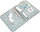 LÄSSIG Baby Windeltasche mit Wickelunterlage für unterwegs/Changing Pouch Floral mint, Türkis (Mint), 1 Stück (1er Pack)