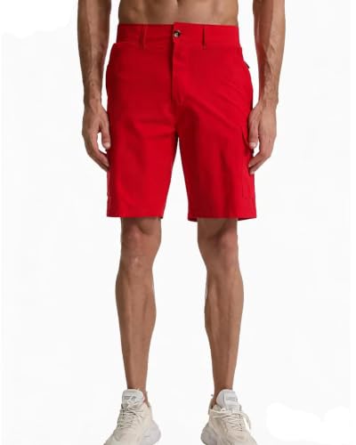 Image of Men's Lightweight Hiking Work Cargo Shorts 9 inch-5 Pockets