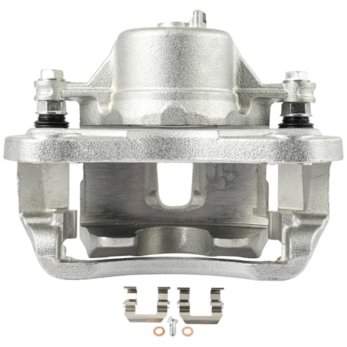 Image of SCITOO 19B3096 Front Right Disc Brake Caliper w /Bracket Fit For Hyundai For Azera 2006-2011,For Hyundai For Sonata 2006-2010,For Kia For Amanti 2007-2009, Single Piston