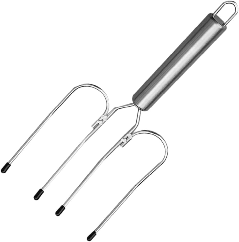Ciieeo Stainless Steel Carving Fork for Meat Bbq Grill Accessories Big Bbq Fork