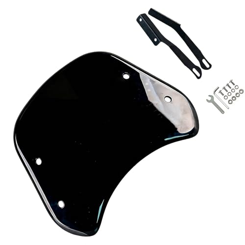 Pare-brise de moto en ABS haut de gamme traditionnel et protection anti-UV
