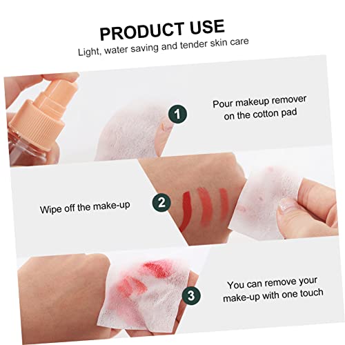 FRCOLOR 1080 Unidades Almofadas De Algodão De Corte Macio Almofadas De Algodão Cosméticas Quadradas