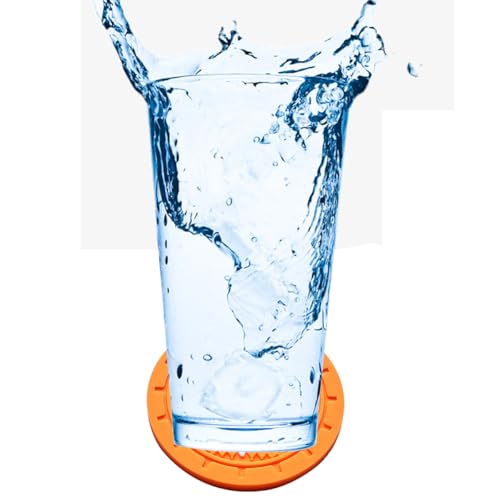Portavasos para carro 2 piezas diámetro 2.75 in naranja miniatura 6