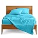 Bare Home Twin XL Sheet Set - College Dorm Size - Premium 1800 Ultra-Soft Microfiber Sheets Twin Extra Long - Double Brushed - Hypoallergenic - Wrinkle Resistant (Twin XL, Aqua)