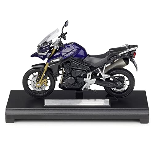 flrian For Triumph Tiger Explorer 1200 800 1/18 Scale Vehicle Model Touring Vehicle Sport Bike Model Motorcycle Die-Cast Model Mini Vehicle Replica Gift Motorbike models