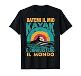 Hai un amico a cui piace navigare a bordo del suo kayak e non fa altro che parlare degli accessori canoa, tappi kayak, pagaie da kayak e tutto ciò che ha a che vedere con il kayaking? Regalagli questa grafica con scritta divertente per ogni amante di kayak