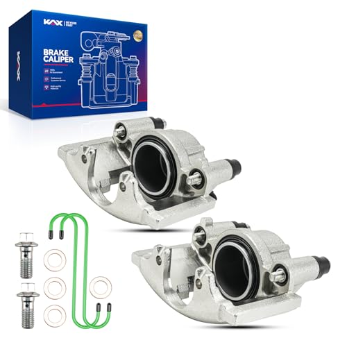 Image of KAX Disc Brake Caliper Assembly Fit for K1500 /Ram 1500 /C1500 /Tahoe /K1500 Suburban /Yukon /K2500 /C1500 Suburban /DeVille /C2500 /Express 1500, #184299+184300 Brake Caliper, Front Side
