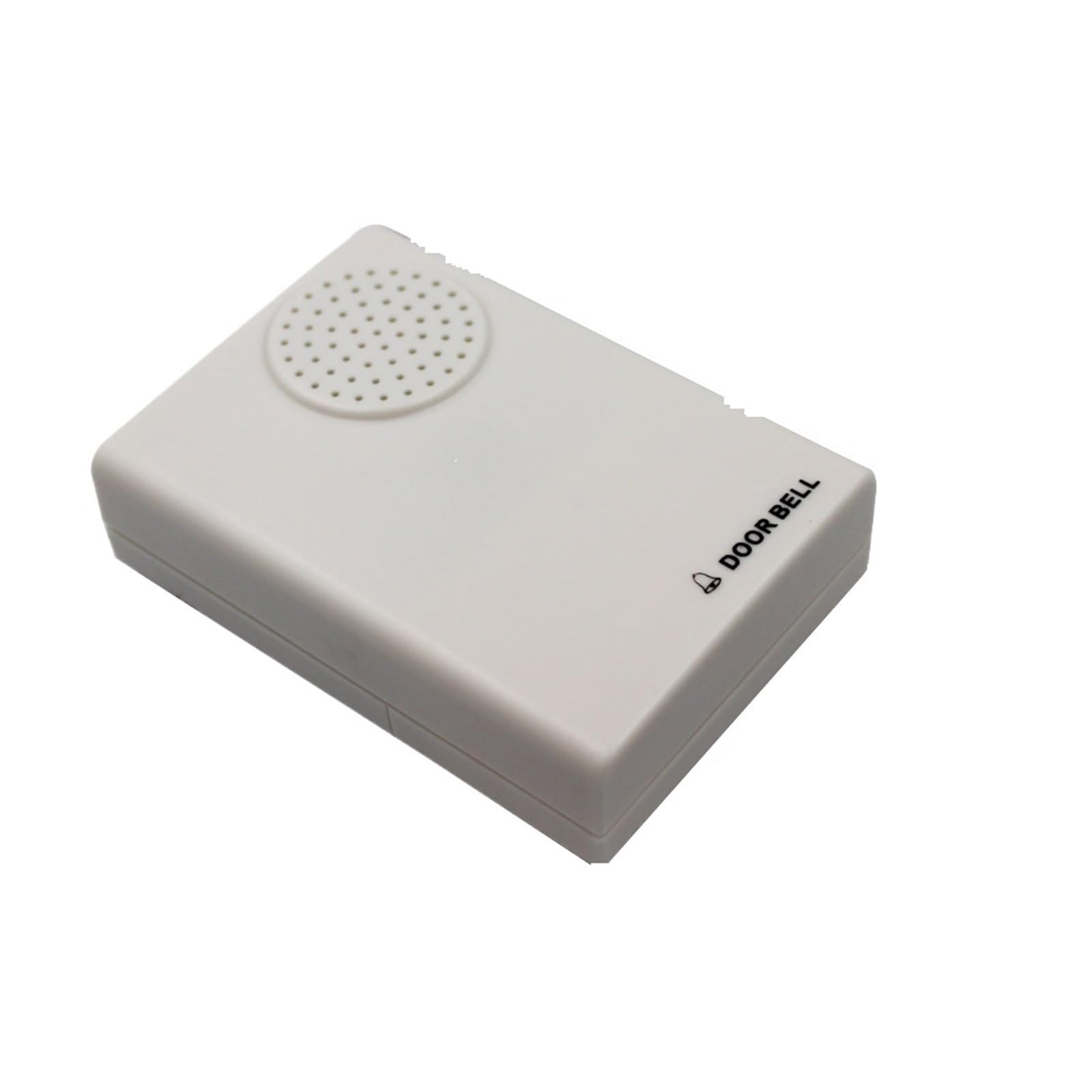 Bedrade Deurbel, 12V Bedrade Elektronische Deurbel Dingdong Ringtone 90db High Loudness Deurbel Klassieke Deurbel Wit Toegangscontrole Waterdichte Deurbel voor Hotel, Huis, Kantoor, Klaslokaal
