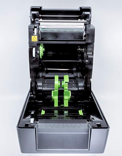 Image of Brother TD-4650TNWB 4-inch Thermal Transfer Desktop Network Barcode and Label Printer for Labels and Barcodes, 203 dpi, 8 IPS, Standard USB 2.0, Serial, Ethernet LAN, Built-in Wi-Fi and Bluetooth