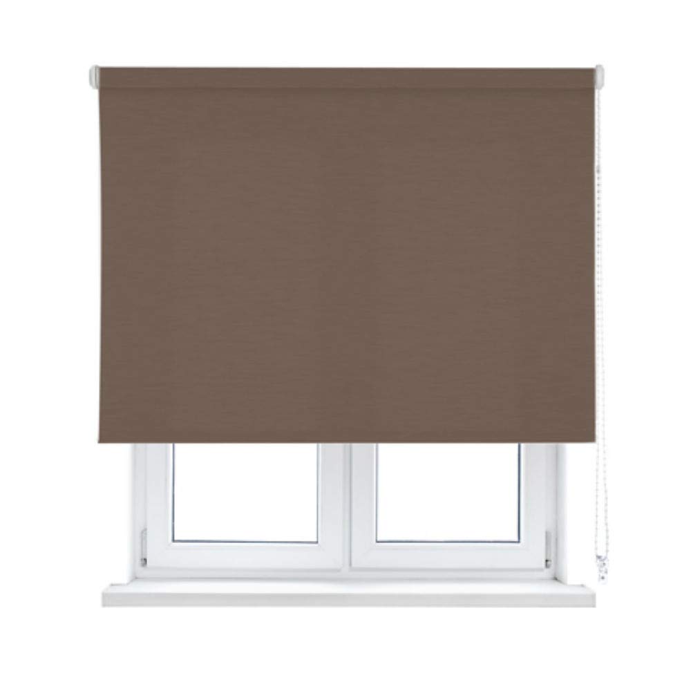 KAATEN Tenda a rullo traslucida - colore cappuccino, 120 x 250 cm