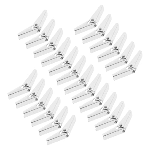 VILLFUL 24piezas Tornillos Pernos De Palanca Resorte Tuercas De Anclajes De Alta Resistencia Fácil Instalación