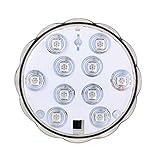Torcer la parte inferior fuertemente cuando se utiliza en agua para garantizar la plena protection.Powered por 3 pilas AAA (no incluidas), sugieren utilizar pilas alcalinas