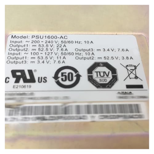 Module d'alimentation secteur PSU1600-AC pour châssis 1600 W