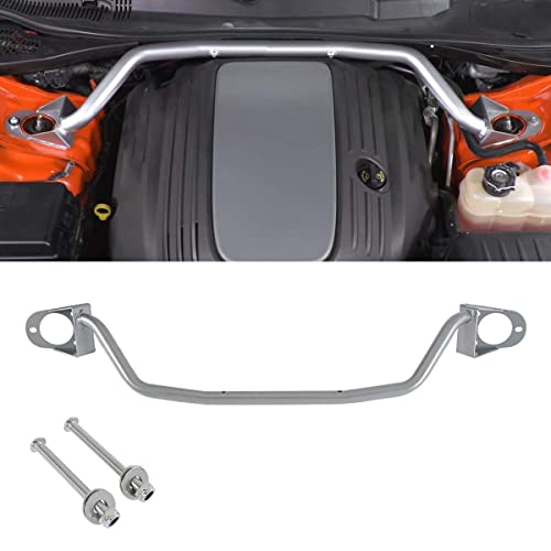 Xomzema Front Strut Shock Tower Brace Bar Suspension Replacement For Dodge Chrysler 300 2005-2020 For Charger For Challenger For Magnum(Oem P5155950/ P5155002) #TOP16