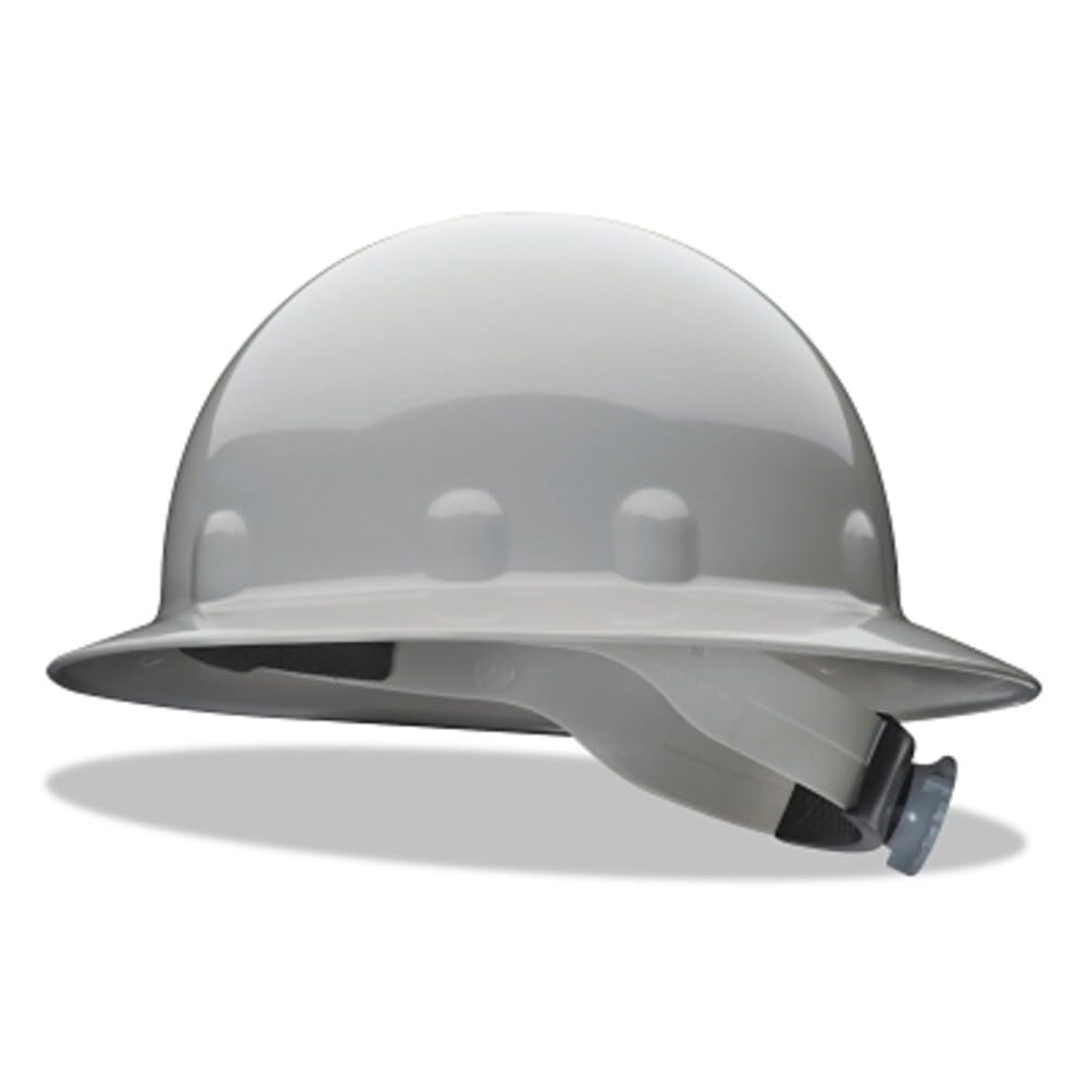 SUPEREIGHT® Class E, G or C Type I Thermoplastic Hard Hat With Full Brim And 3-R Ratchet Suspension