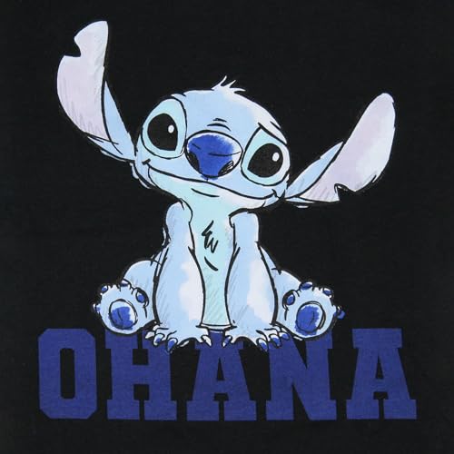 Disney Lilo And Stitch Girls' T Shirt Stitch Sketch Ohana Kids Tee2