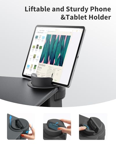 image for SAIJI Laptop Lap Desk - Fits Up to 17