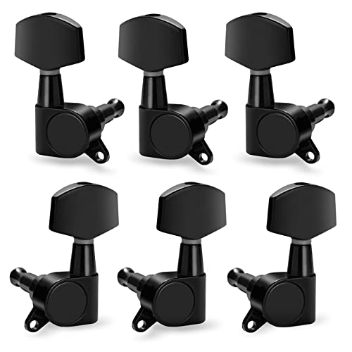Vangoa Guitare Mécaniques Boutons, 3L3R Cordes Tuning Pegs Clés Chevilles Têtes Fermés, pour Guitare Électrique ou… - Les Beatles, Paul McCartney, John Lennon, RIngo Starr, George Harrison Vangoa Guitare Mécaniques Boutons, 3L3R Cordes Tuning Pegs Clés Chevilles Têtes Fermés, pour Guitare Électrique ou…