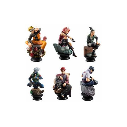 Preisvergleich Produktbild Naruto Anime 6 Piece Chess Style Figurine Set