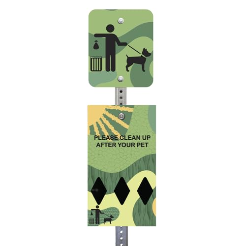 Zero Waste USA - DISPENSE-ART™ Mini Dog Waste Station - Green Land