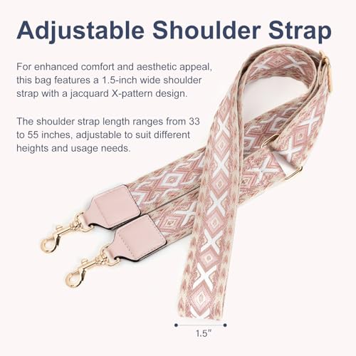 Image of Wuflyover Clear Bag for Stadium Events, Clear Crossbody Purse for Women