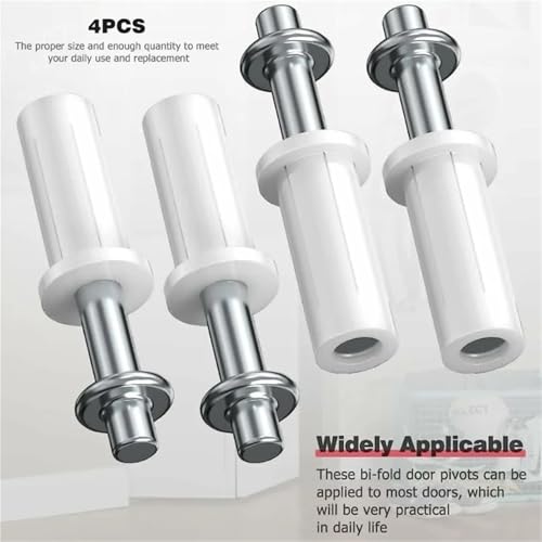 Herrajes para puertas plegables bi-fold con pivote y guía superior, 16 piezas miniatura 5