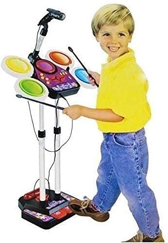 Tonyra Amazing Musical Electronic JR. Drum Beat Toys Set for Kids. | with MP3 Plug-in Feature, Microphone and Pedal Mechanism. | Colorful Light Effects | Loud and Very Clear Sound. (B0DGY1NSHQ) Amazon Price History, Amazon Price Tracker