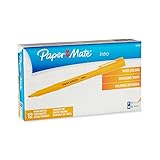 Paper Mate 22706 Intro Highlighter, Chisel Tip, Fluorescent Orange, 12-Pack