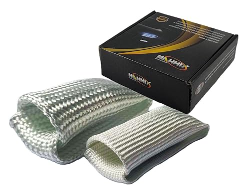 Xinhan Parts Fibreglass Welding Finger Protect Heat Shield for Welding Job Industrial Grade Safety Protect (1pc Large Size + 1pc Normal Size)