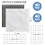AKOLAFE 40 Sheet Vinyl Flooring 12x12 Peel and Stick Floor Tile Waterproof Clearance Vinyl Floor Tiles White & Grey Marble Self Adhesive Floor Tiles Sticky Laminate Flooring for Bathroom Kitchen RV