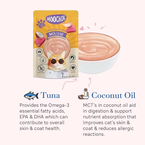 Image of Moochie Mousse with Tuna cat Gravy 85g