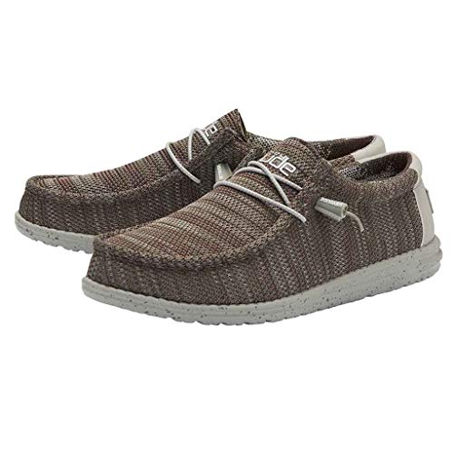 Image of HEYDUDE Men's Wally Sox | Retired Men's Shoes | Men's Lace Up Loafers | Comfortable & Light-Weight