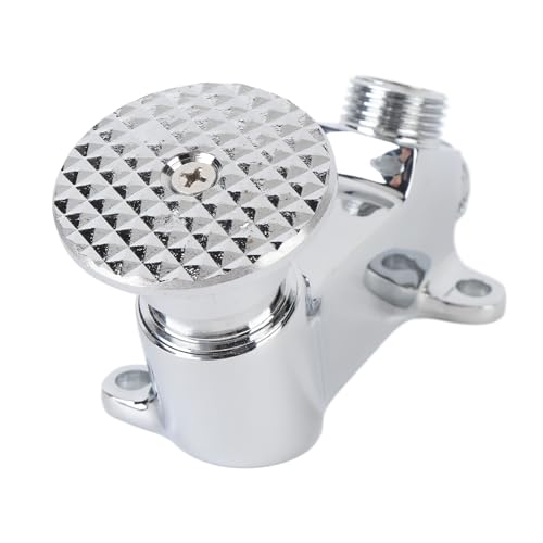 Gedourain Válvula de Agua Accionada por Pie sin Contacto, Práctico Interruptor de Control de Latón para Lavabo de Baño, Fácil Instalación para Cocina Casera