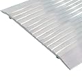 7'' Wide x 1/4'' High - Fire Rated/ADA Approved/Mill Aluminum Door Threshold/Saddle (3745MA), FH (Flathead) Screw #10 x 1/2'' Included (72")