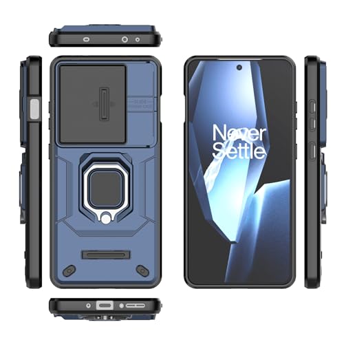 Coque fine OnePlus Ace 5 5G bleue idéale pour les déplacements professionnels