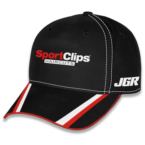 Gorra ajustable negra sublimada NASCAR 2025 miniatura 4