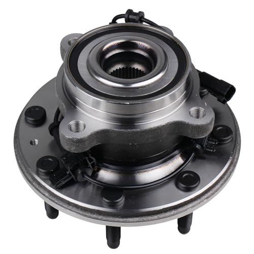 KUSATEC 515145 Front Wheel Bearing and Hub Assembly Compatible with 2011-2020 Chevy Silverado GMC Sierra 2500 3500 HD, 8 Lug Bolts w/ABS